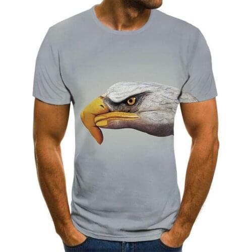 Flag Wings Fly Eagle Neutral T-shirt Latest Casual Mens Hip Pop 3d Tshirt Printed Funny Animals Short Sleeve Tops Tees T-shirt