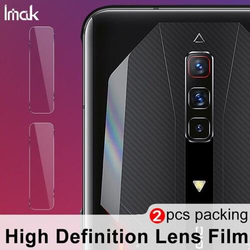 Imak Camera Lens Film For ZTE nubia Red Magic 6 Pro Rear Camera Len Tempered Glass Protector Protective
