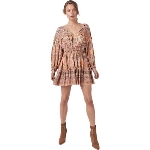 Летние платья бохо J-Bg Pink China At AliExpress