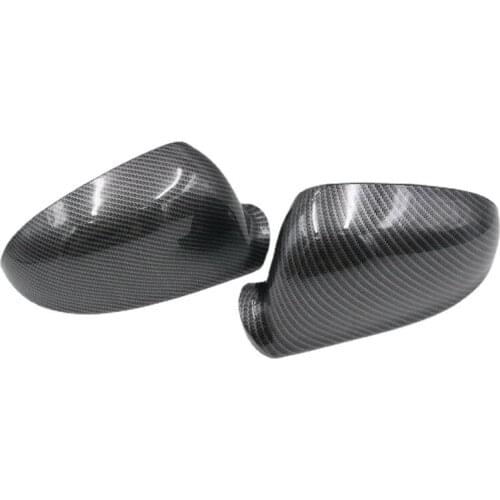 Car Side Rearview Mirror Cover Cap For VW Golf GTI Jetta MK5 Passat B6 B5.5 Sharan EOS door wing mirror cover