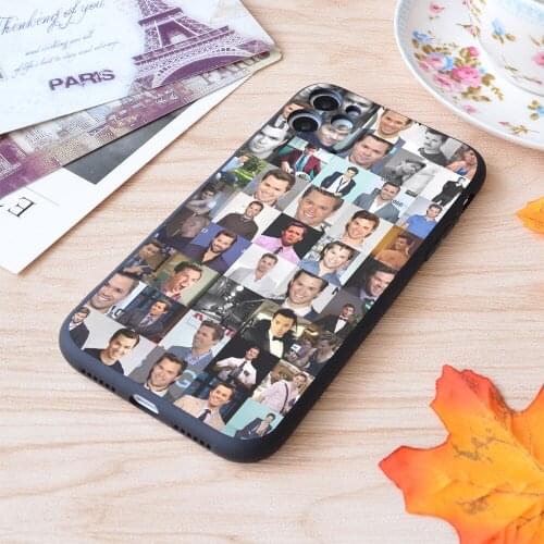 For iPhone Andrew Rannells Collage Many Items Available Print Soft Matt Apple iPhone Case