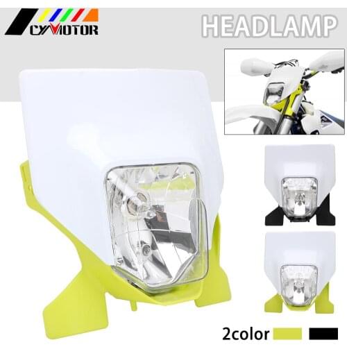 Supermoto Dirt Bike Headlight 16W Lighting Front Headlamp For Husqvarna FE 250 350 450 FE 501 EU TE250I TE300I 2020-2021 EU US
