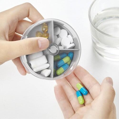 7 Days Weekly Pills Mini Storage Plastic Case Medicine Tablet Dispenser Organizer Box for Travel Bottles Accessories