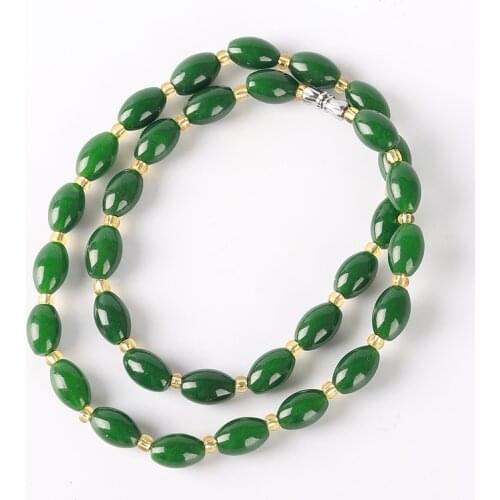 Semi Precious Stone Beaded Choker Necklace Natural Stone Layered Short Necklaces