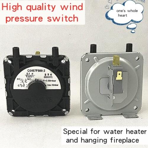 Forced drainage water heater pneumatic switch accessories wall mounted boiler general air pressure switch pressure switch air pr