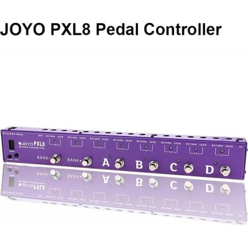 JOYO PXL8 8 Loops Guitar Programmable Effect Pedal Looper Switcher Router Looping System WAVE-X for Boss Mo oer Pedal Controller