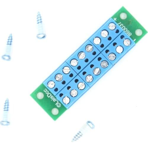 860037 1 Set Power Distribution Board 2 Inputs 8X2 Outputs for DC and AC Voltage model train HO scale railway modeling/LaisDcc