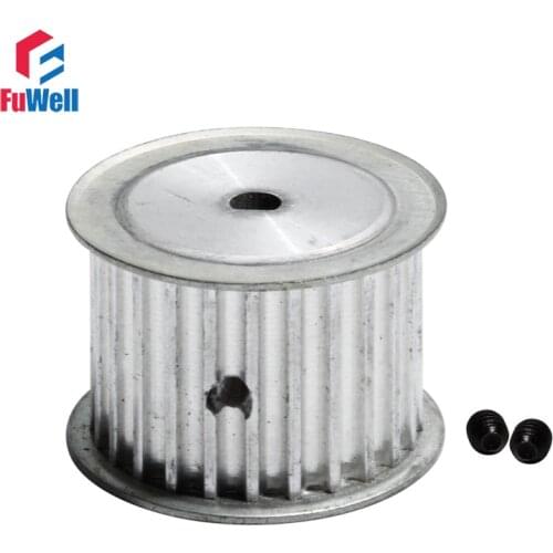 HTD 5M Timing Pulley 25T Transmission Belt Pulleys 27mm Belt Width D Bore 5*4.5/6*5/8*7.5/10*9mm 25Teeth Synchronous Gear Pulley