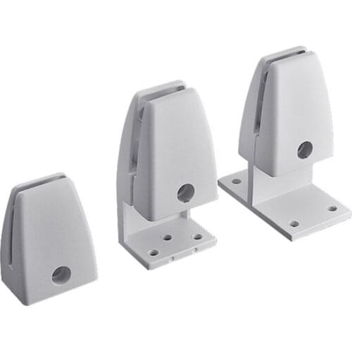 Glass Shelf Holder Glass Clamps Aluminum Alloy/Plastic Shelf Support Bracket Office Desk Glass Screen Folder Clip L/Y