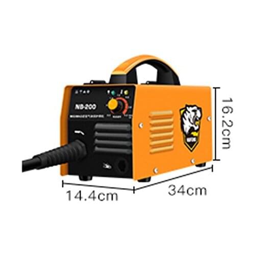 220v Carbon dioxide gas shielded welding machine, two protection welding machine, integrated machine with airless