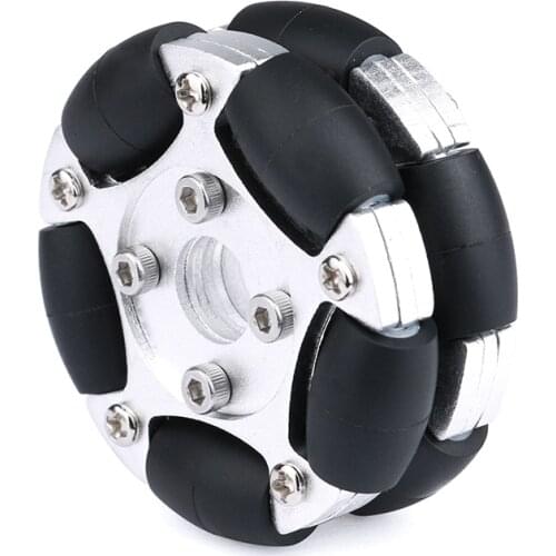 15kg Load 80mm Omnidirectional Wheel Metal Fulai Wheel Omni Robot For Ros Platform Omnidirectional Motion