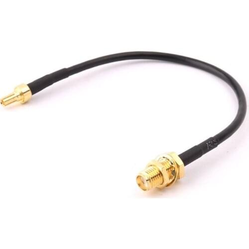 1Pc CRC9 Male Straight To SMA Female RG174 Pigtail Cable 15cm Antenna Coaxial Cables