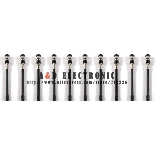 10PCS BNC UHF Microphone Antenna For Shure PGX24 SLX24 PG58 SM58 BETA58 Series Wireless Mic Frequency 400-900MHz