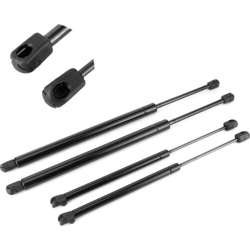 4Pcs Aluminium Alloy Gas Struts Support Spring AU Tailgate Rear Window Fit For Nissan Pathfinder R51 05‑12