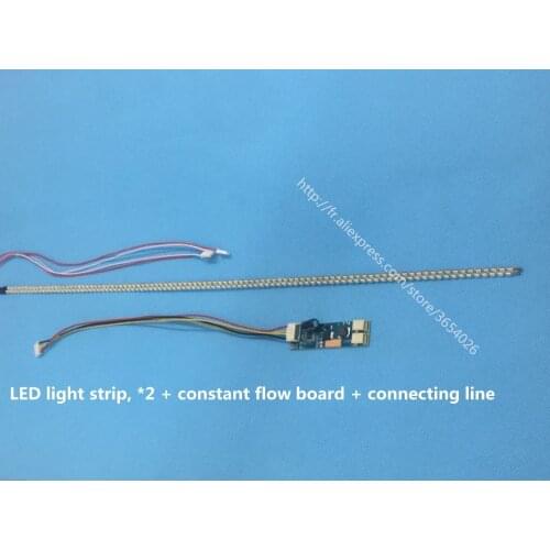 Free shipping Ultra-thin Bright 19 Inch 22 Inch 24 Inch Widescreen Universal Dimmable LED Light Bar Kit LCD Lamp 535mm*4mm*2mm