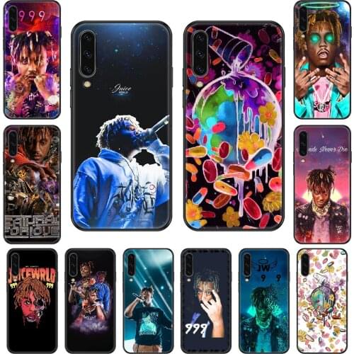 Rapper juice wrld JW Phone case For Samsung Galaxy A 3 5 8 9 10 20 30 40 50 70 E S Plus 2016 2017 2018 2019 black silicone