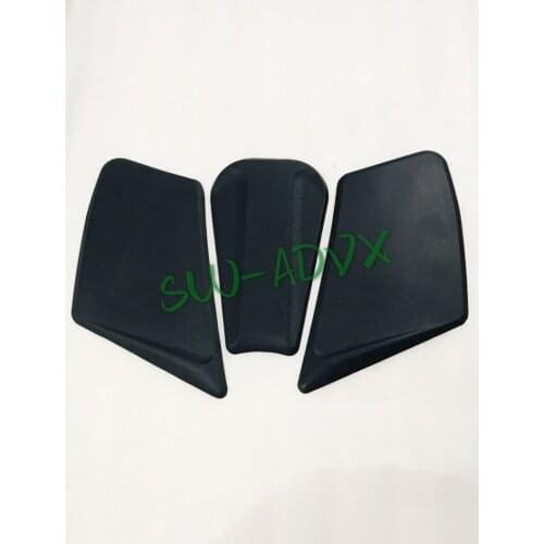 Black Rubber Motorcycle Tank Traction Side Pad for BMW R1200GS 2008-2012