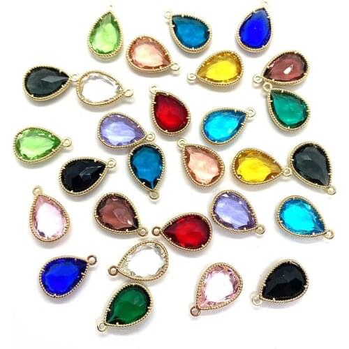 Exquisite Drop-shaped Small Pendant Classic Jewelry Chinese Fashionable Female Charm New Jewelry Earrings DIY Holiday Gift