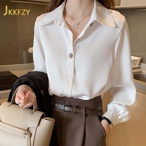 Женские красные рубашки JKKFZY China At AliExpress