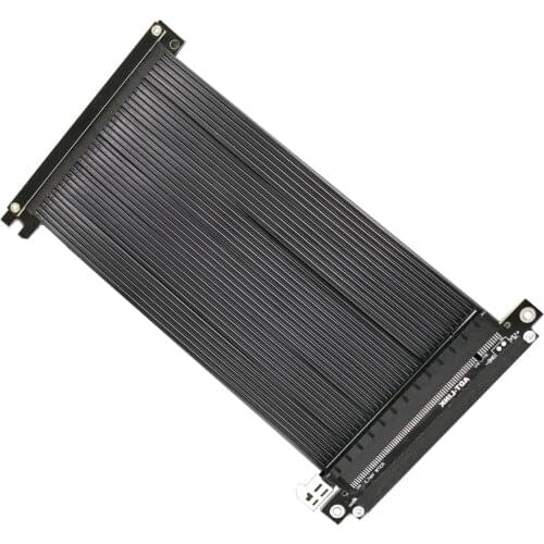 PCIe 4.0 X16 Riser Cable for RTX3090 RX6800xt Graphics Cards ITX A4 PC Case PCIE4.0 16x Double Reverse Extension Flexible cable