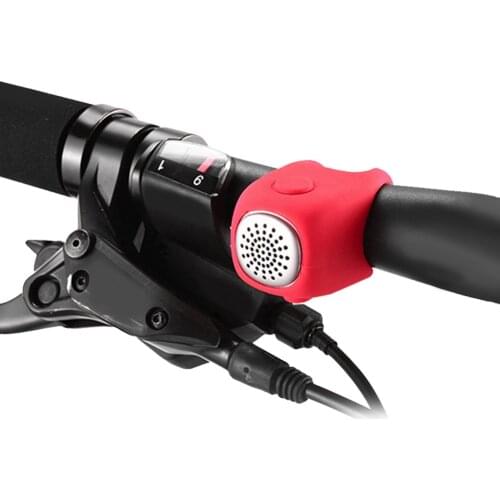 4 Color Electric Cycling Bell 90 dB Horn Rainproof MTB Bicycle Handlebar Silica Gel Shell Ring Bike Bell Bicycle Accessories