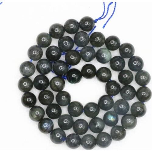 Jewelry beads labradorite natural stone 4mm 6mm 8mm 10mm 12mm beautiful hot sale round loose beads Jewelry 15 inch GE5002