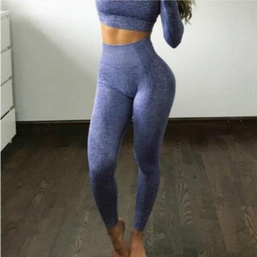 2019 High Waist Seamless Leggings Sport Women Fitness Running Yoga Pants Women Energy Push Up Gym Leggings Women Sport Leggings