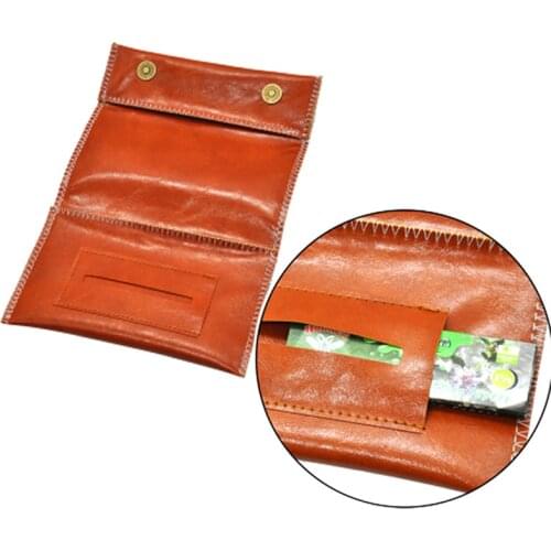 Artificial Leather Tobacco Pouch Pipe Cigarette Holder Smoking Paper Holder Wallet Bag