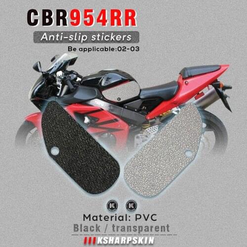 Motorcyle Sticker Decal Emblem Protector Tank Pad Tank grip For HONDA 02-03 CBR954RR cbr954 rr cbr 954rr