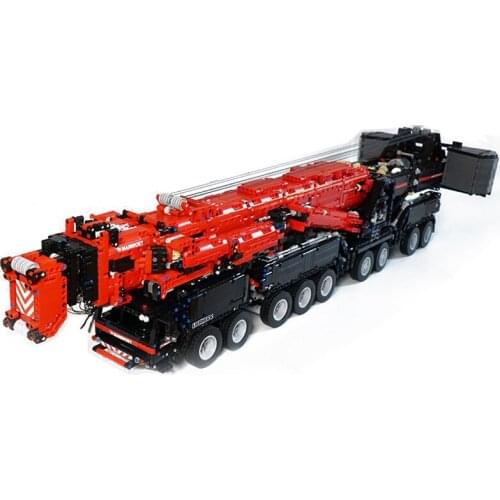 NEW Version MOC RC Power Function Crane LTM11200 fit for 20920 Motors MOC-20920 kits Building Blocks Bricks DIY Toy Gifts
