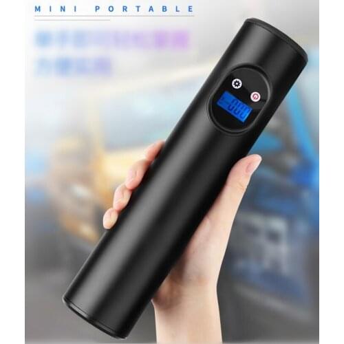 12V Rechargeable Air Pump Tire Inflator Portable Compressor Digital Car Tyre Pump for Car Bicycle Tires Ball Tire Pump Bike PumP