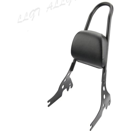 Rear Adjustable Detachable Backrest Sissy Bar for Harley Davidson Street 500/750 15-17 2015 2016 2017