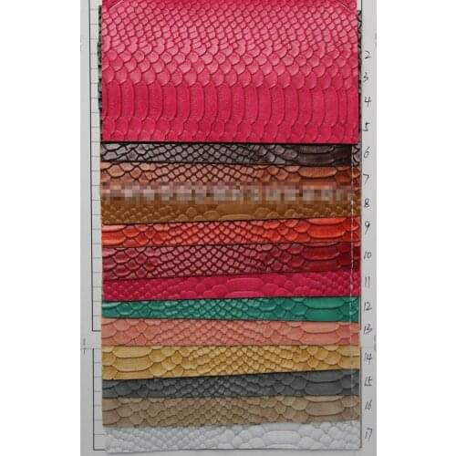 Snake leather handbag / leather snake striae / Snake Print leather luggage bags / for Shoes, bags, belts, furniture, handbags