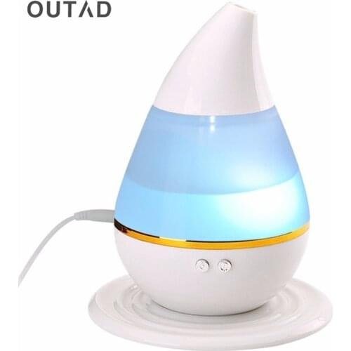 Car Ultrasound Humidifier USB Air Aroma Humidifier With 7 Color Lights Electric Aromatherapy Essential Oil Aroma Diffuser