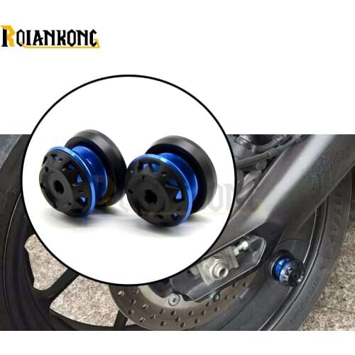 For Honda CB1000R CB1100 CB600F CB600 CBR 300 650F 1000R CBF600/SA Motorcycle Stand Screws CNC Swingarm Swing Sliders Spools