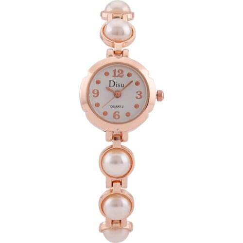 Gold Watch Womens Stainless Steel Quartz Watch Women Crystal Jewelry Bracelet Wrist Watches Clock