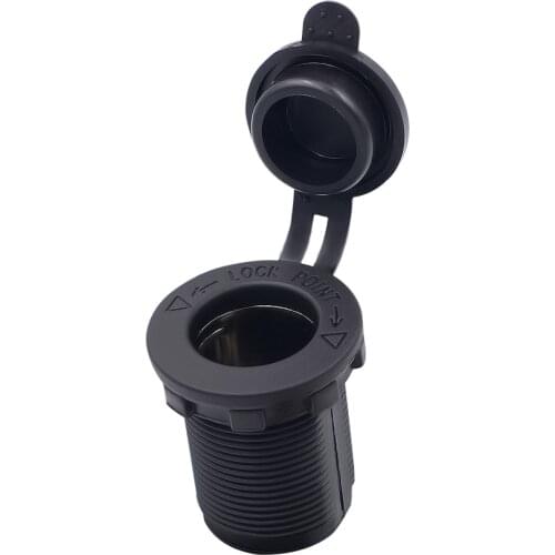 1 pcs Cigarette Lighter Socket 12V Waterproof Car Boat Motorcycle Cigarette Lighter Sockets Power Plug Outlet