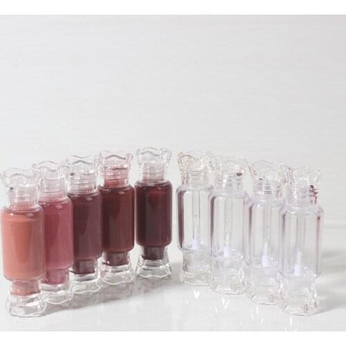 5Pcs Adorable Candy Shape Empty Lip Gloss Tube DIY Refillable Lip Balm Container