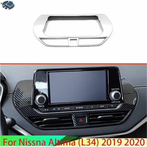 For Nissna Altima (L34) 2019 2020 ABS Navigation Box Car Sticker Navigation Switch Panel