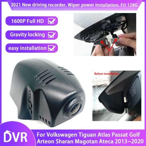 Car Driving Recorder Easy to install For Volkswagen Tiguan Atlas Passat Golf Arteon Sharan Magotan Ateca 2013~2020 high quality