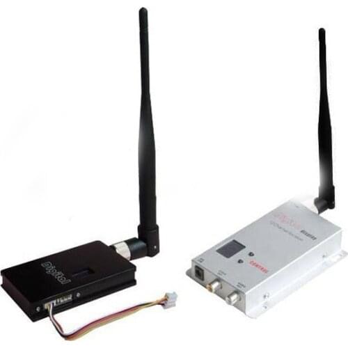 1.2G 1.5W wireless video transmitter and receiver for FPV and analog CCTV camera CCD CMOS