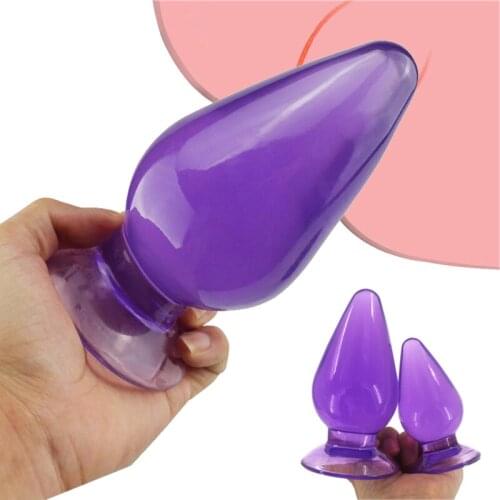 Adult Large Anal Sex Toys Huge Size Butt Plugs Prostate Massage For Men Female Anus Expansion Stimulator Big Anal Beads Sex Plug