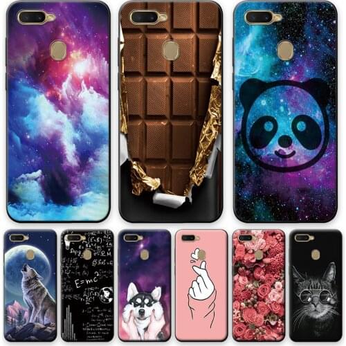 OPPO A7 Case OPPO AX7 A7N Soft TPU Cute Back Cover For OPPO A7 AX7 A7N A5S AX5S Silicone Shockproof Phone Case For OPPO A5S AX5S
