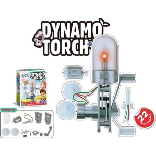 Flashlight Lab Toy Education Series Physics Generator Children Experiment Circuit Teaching Science Projects for Kids stem toys