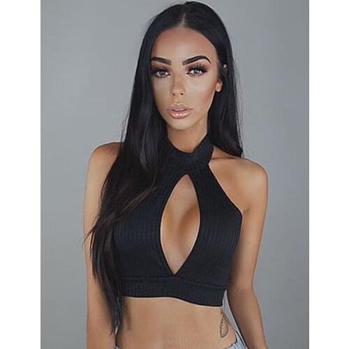 Sexy Women Fashion Crop Tops Solid Color Tank Tops Bustier Bra Vest Low Cut Chest Crop Top Bralette Sleeveless Casual Clothes