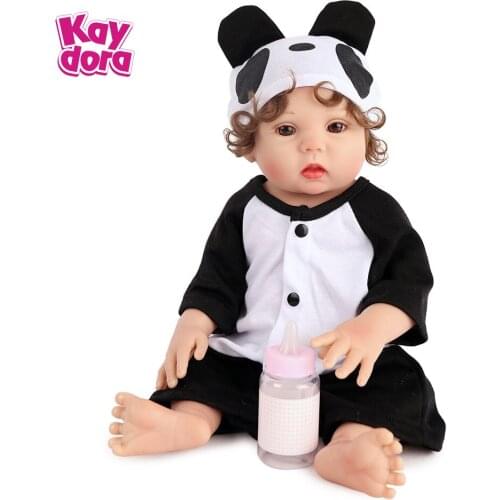 48cm Soft Full Silicone Reborn Baby Lifelike Alive Girl Dolls Bath Play Toy Cute Bebe Boneca Playmate Menina Kids Birthday Gifts