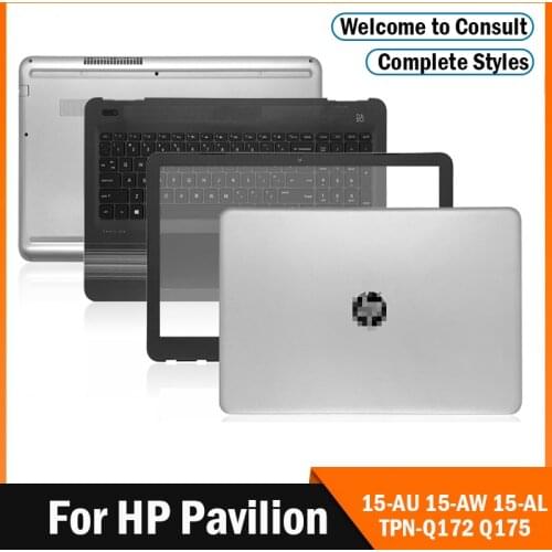 NEW Laptop LCD Back Cover/Front Bezel/Hinges/Palmrest/Bottom Case For HP Pavilion 15-AU TPN-Q172 Q175 15-AW 15-AL Gold