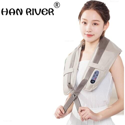 2018 New Arrival Electric Massage Machine Shoulder Neck Massage Shawl Factory Sale Electric Muscle Stimulator Massage Tool