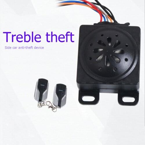 36-72V RC Electric Scooter Alarm Security System Waterproof Dustproof 110dB Moped Remote Control Anti-theft Alarm