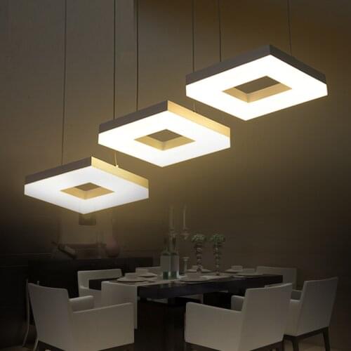 Nordic fixtures LED restaurant bar hanging lights American rural style dining room lamps modern simple Pendant Lights